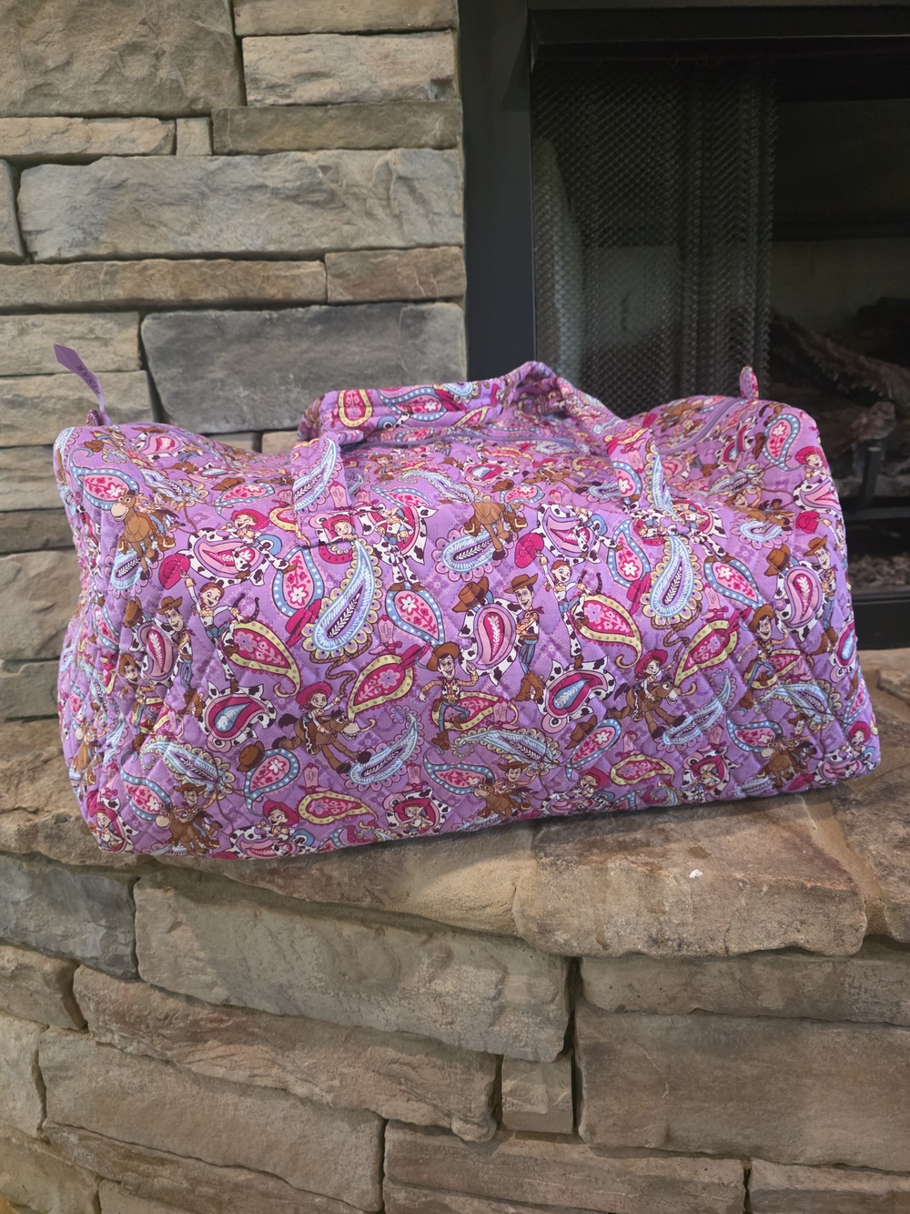 Vera Bradley Toy Story Rodeo Quilted Travel Weekender Bag-NWT